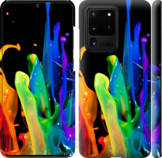 

Чохол бризки фарби на Samsung Galaxy S20 Ultra 879235