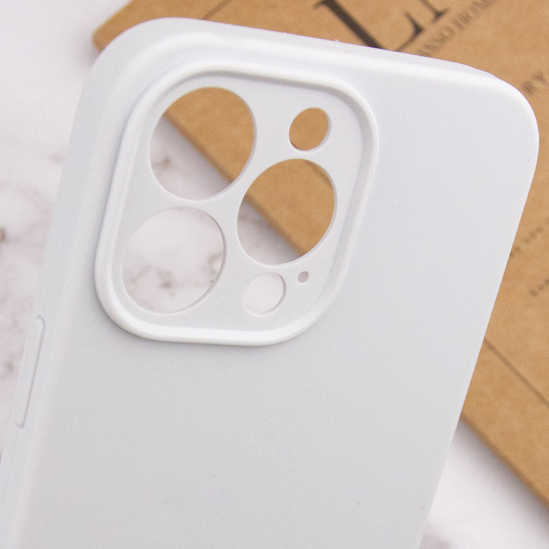Заказать Чехол Silicone Case Full Camera Protective (AA) NO LOGO для Apple iPhone 14 Pro Max (6.7") (Белый / White) на vchehle.ua