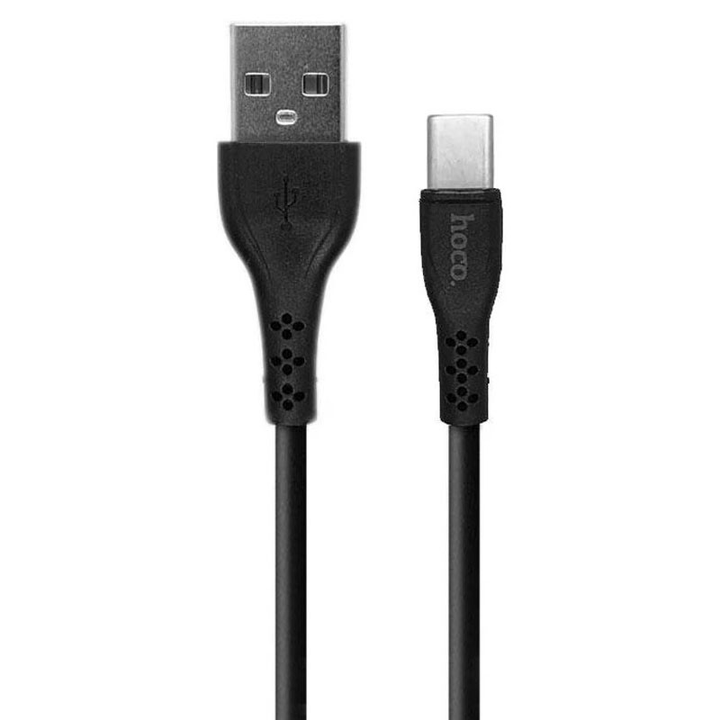 

Дата кабель Hoco DU24 Giraffe Charging USB to Type-C (1m) (Черный) 1211543