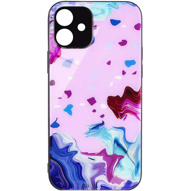 

TPU+Glass чехол Diversity для Apple iPhone 11 (6.1") (Stains red) 1223607
