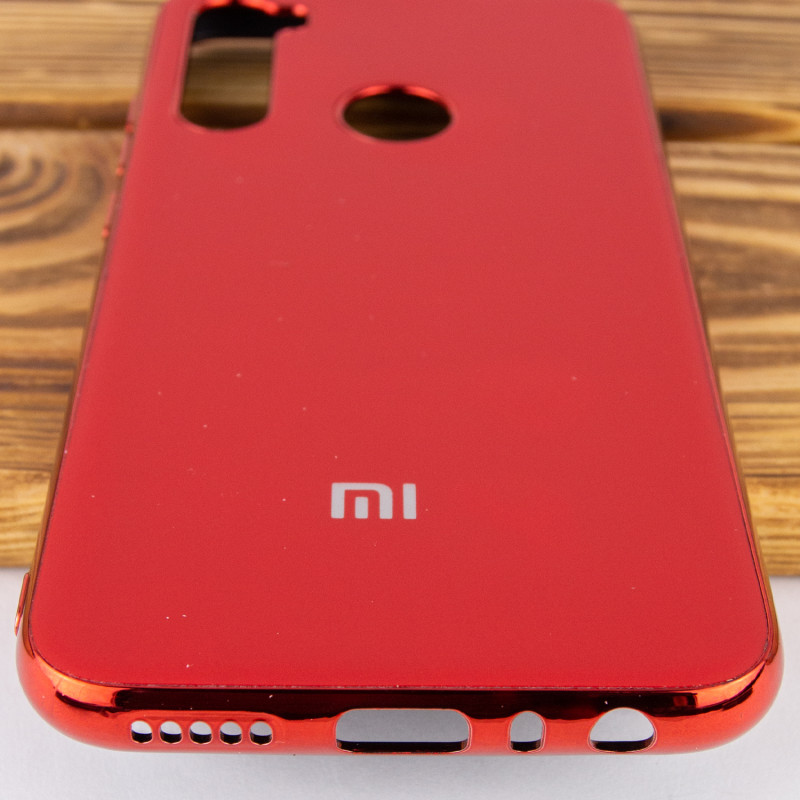 Фото TPU чехол Matte LOGO для Xiaomi Redmi Note 8 / Note 8 2021 (Красный / Red) в магазине vchehle.ua