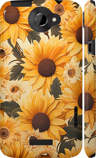

Чехол Подсолнухи 2 для HTC One X 1647414