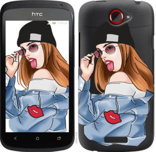 

Чехол Девушка v3 для HTC One S z560e 842830