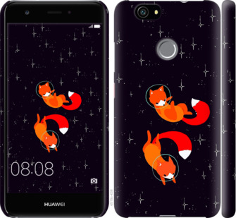 

Чехол Лисички в космосе для Huawei Nova 870379