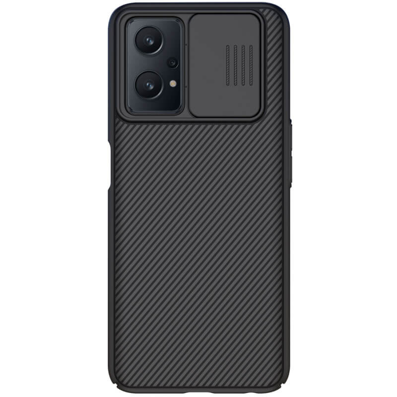 Карбоновая накладка Nillkin Camshield (шторка на камеру) для Realme 9 Pro