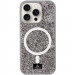 TPU чохол Bling World Rock Diamond with Magnetic Safe на Apple iPhone 14 Pro Max (6.7") (Grey)