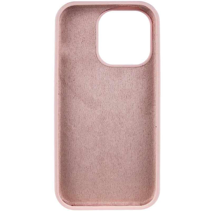 Чехол Silicone Case Full Protective (AA) NO LOGO для Apple iPhone 13 Pro Max (6.7") (Розовый / Chalk Pink) в магазине vchehle.ua