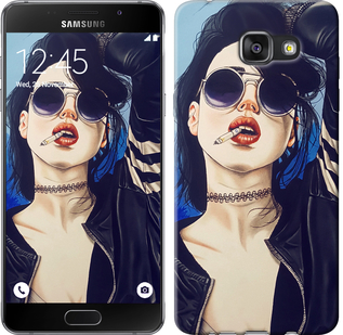 

Чехол Девушка на стиле для Samsung Galaxy A7 (2016) A710F 643617