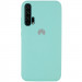 Чохол Silicone Cover Full Protective (AA) на Huawei Honor 20 Pro (Бірюзовий / Ice Blue)