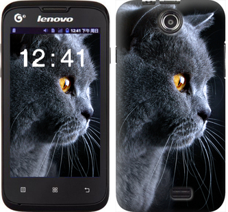 

Чехол Красивый кот для Lenovo A300 242626