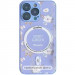 TPU+PC чехол Secret with Magnetic Safe для Apple iPhone 16 (6.1") (Lilac)