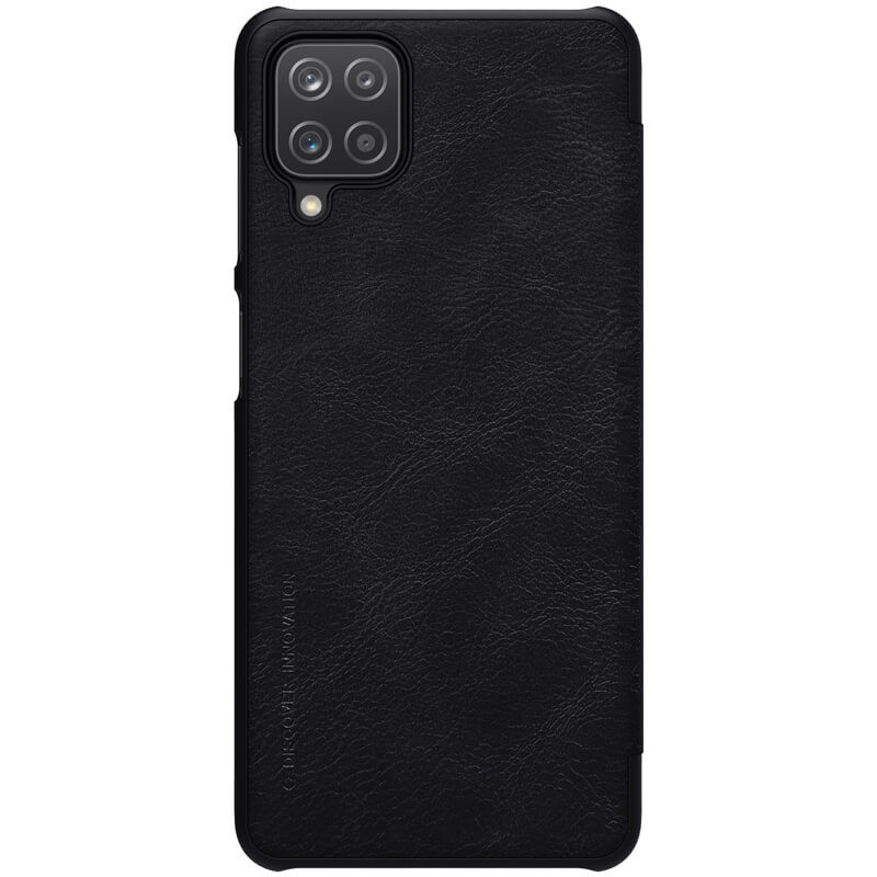 

Шкіряний чохол (книжка) Nillkin Qin Series для Samsung Galaxy A12 (Чорний) 1097529