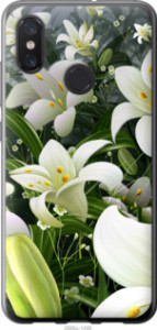 Чехол Белые лилии для Xiaomi Mi8