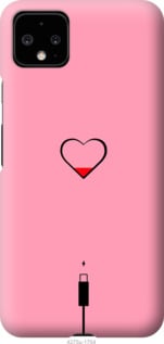 

Чехол Подзарядка сердца1 для Google Pixel 4 XL 1061970