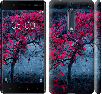 

Чехол Дерево с яркими листьями для Nokia 5 736647