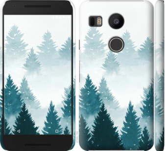 

Чехол Акварельные Елки для LG Nexus 5X H791 862590