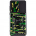 Фото Ударопрочный чехол Camshield Serge Ring Camo для Xiaomi Redmi A1 / A2 (Зеленый / Army Green) в магазине vchehle.ua
