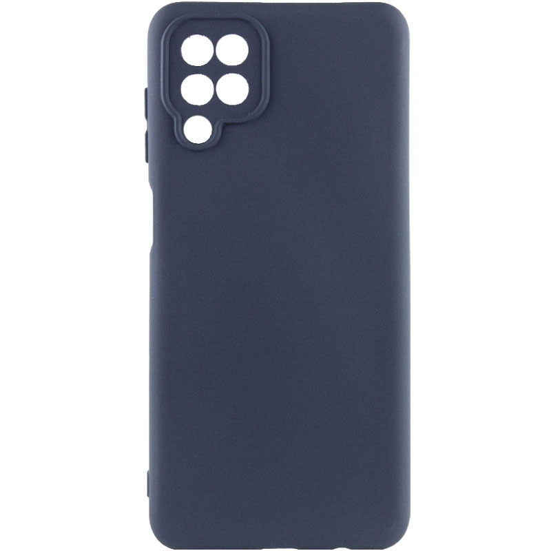 Чохол Silicone Cover Lakshmi Full Camera (AAA) на Samsung Galaxy M33 5G (Темно-синій / Midnight blue)