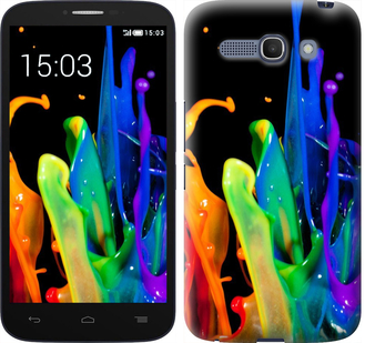 

Чохол бризки фарби на Alcatel One Touch POP C9 381569