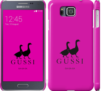 

Чехол Гуси для Samsung Galaxy Alpha G850F 814198