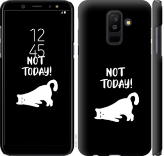 

Чехол Уставший кот для Samsung Galaxy A6 Plus 2018 874097