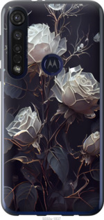 Чохол Троянди 2 на Motorola G8 Plus
