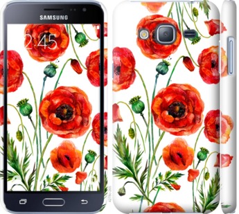 

Чохол Намальовані маки на Samsung Galaxy J3 Duos (2016) J320H 743838