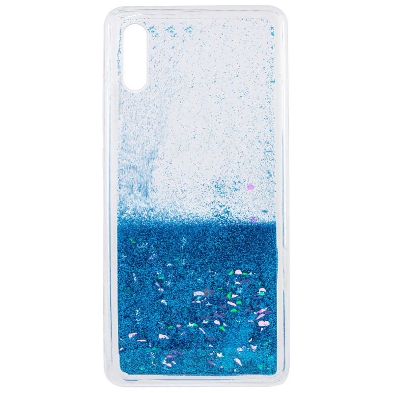 

TPU чохол Liquid hearts на Xiaomi Redmi 9A (Блакитний) 1067863