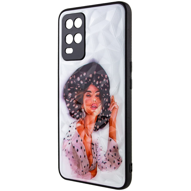 Фото TPU+PC чохол Prisma Ladies на Oppo A54 4G (Girl in a hat) в маназині vchehle.ua