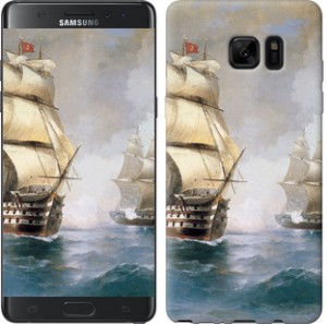 Чехол на Samsung Galaxy Note 7 Duos N930F Айвазовский. Корабли