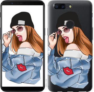

Чехол Девушка v3 для OnePlus 5T 843330