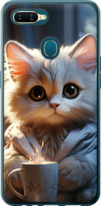 Чехол White cat для Oppo A12