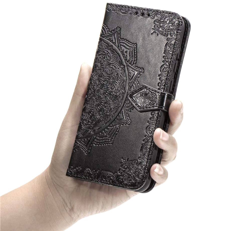 Купити Шкіряний чохол (книжка) Art Case з візитницею на Xiaomi Redmi K20 / K20 Pro / Mi9T / Mi9T Pro (Чорний) на vchehle.ua