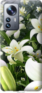 Чехол Белые лилии для Xiaomi 12 Pro