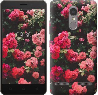 

Чехол Куст с розами для Lenovo K6 639239