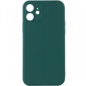 Силиконовый чехол Candy Full Camera для Apple iPhone 12 (6.1")