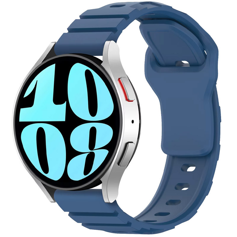 Силіконовий ремінець Defense для Smart Watch 20mm (Blue)