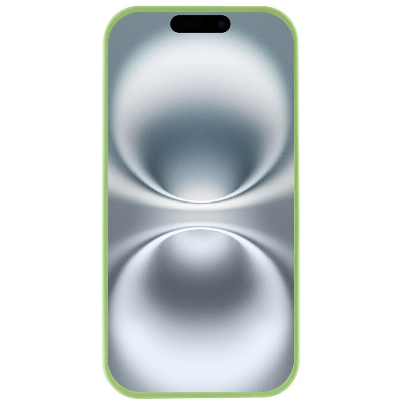 Фото Чехол Silicone Case Full Protective (AA) для Apple iPhone 16e (6.1") (Мятный / Mint) на vchehle.ua