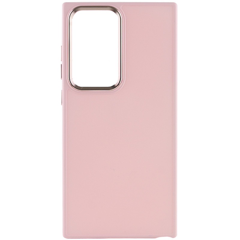 Фото TPU чохол Bonbon Metal Style на Samsung Galaxy S24 Ultra (Рожевий / Light pink) на vchehle.ua