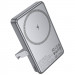 Портативное ЗУ Power Bank Hoco Q36A Sunlight magnetic suction+holder PD20W с БЗУ 10000 mAh (Metal grey) в магазине vchehle.ua