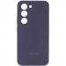 Чохол Silicone Cover Lakshmi Full Camera (AAA) with Logo на Samsung Galaxy S23 (Сірий / Dark Gray)