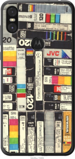 

Чехол Старые видеокассеты для Motorola One 1408032