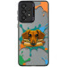 TPU+PC чехол TakiTaki Graffiti magic glow для Samsung Galaxy A33 5G (Sausage dog / Black)