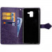 Шкіряний чохол-книжка Art Case з візитницею на Samsung J600F Galaxy J6 (2018) (Фіолетовий) в магазині vchehle.ua
