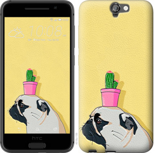 

Чохол Мопс з кактусом на HTC One A9 795464
