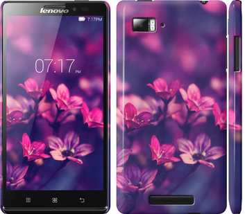 

Чехол Пурпурные цветы для Lenovo Vibe Z K910 176595