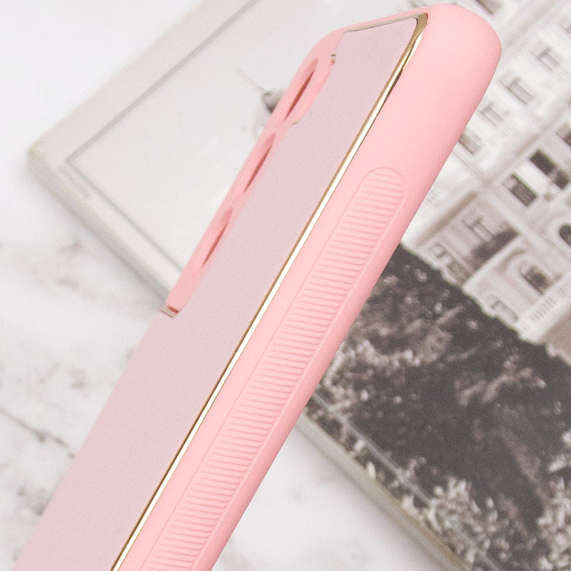 Купить Кожаный чехол Xshield для Samsung Galaxy S21+ (Розовый / Pink) на vchehle.ua