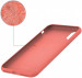 Чехол Silicone Case Full Protective (AA) для Apple iPhone X (5.8") / XS (5.8") (Розовый / Barbie pink) в магазине vchehle.ua