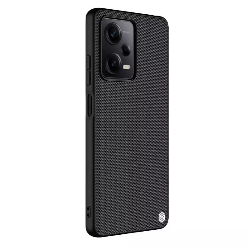 Фото TPU+PC чохол Nillkin Textured для Xiaomi Redmi Note 12 Pro 5G (Чорний) в маназині vchehle.ua