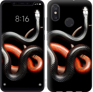 

Чехол Красно-черная змея на черном фоне для Xiaomi Mi8 677497